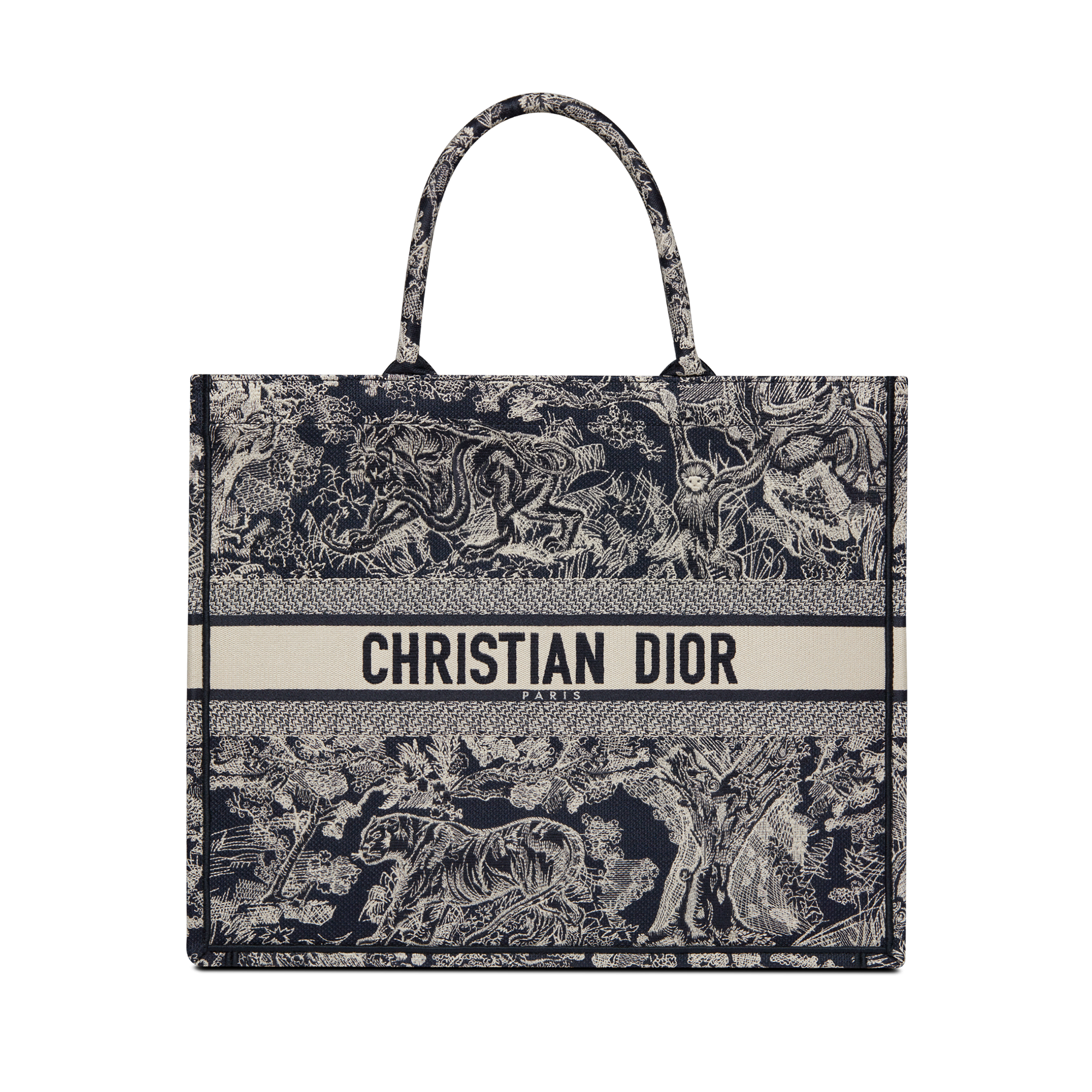 Aランク ディオール ブックトートラージ エンブロイダリー M1286ZRFX 188 レディース Christian Dior