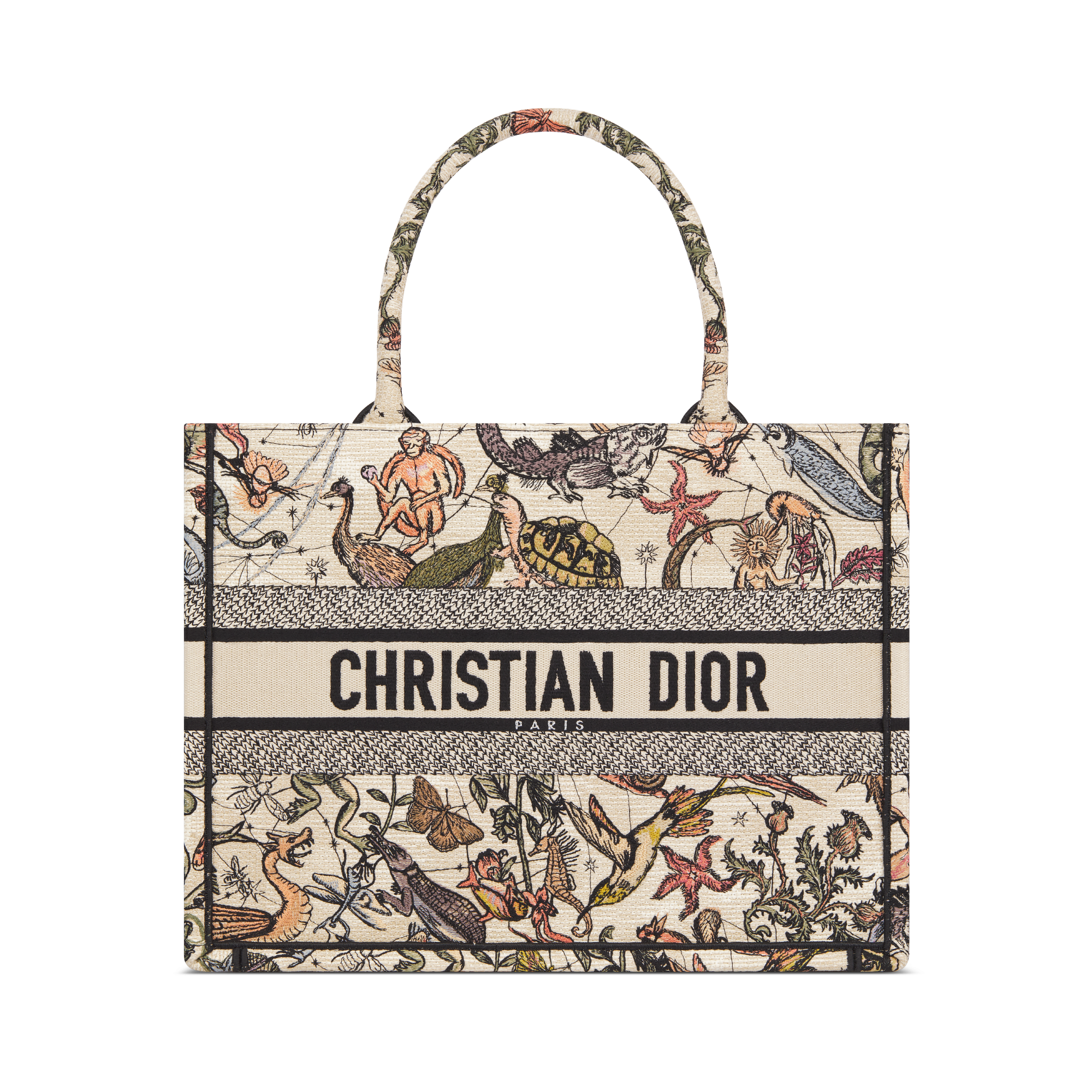 DIOR | Dior Book Tote バッグ ミディアム Animaux Fantastiques エン 