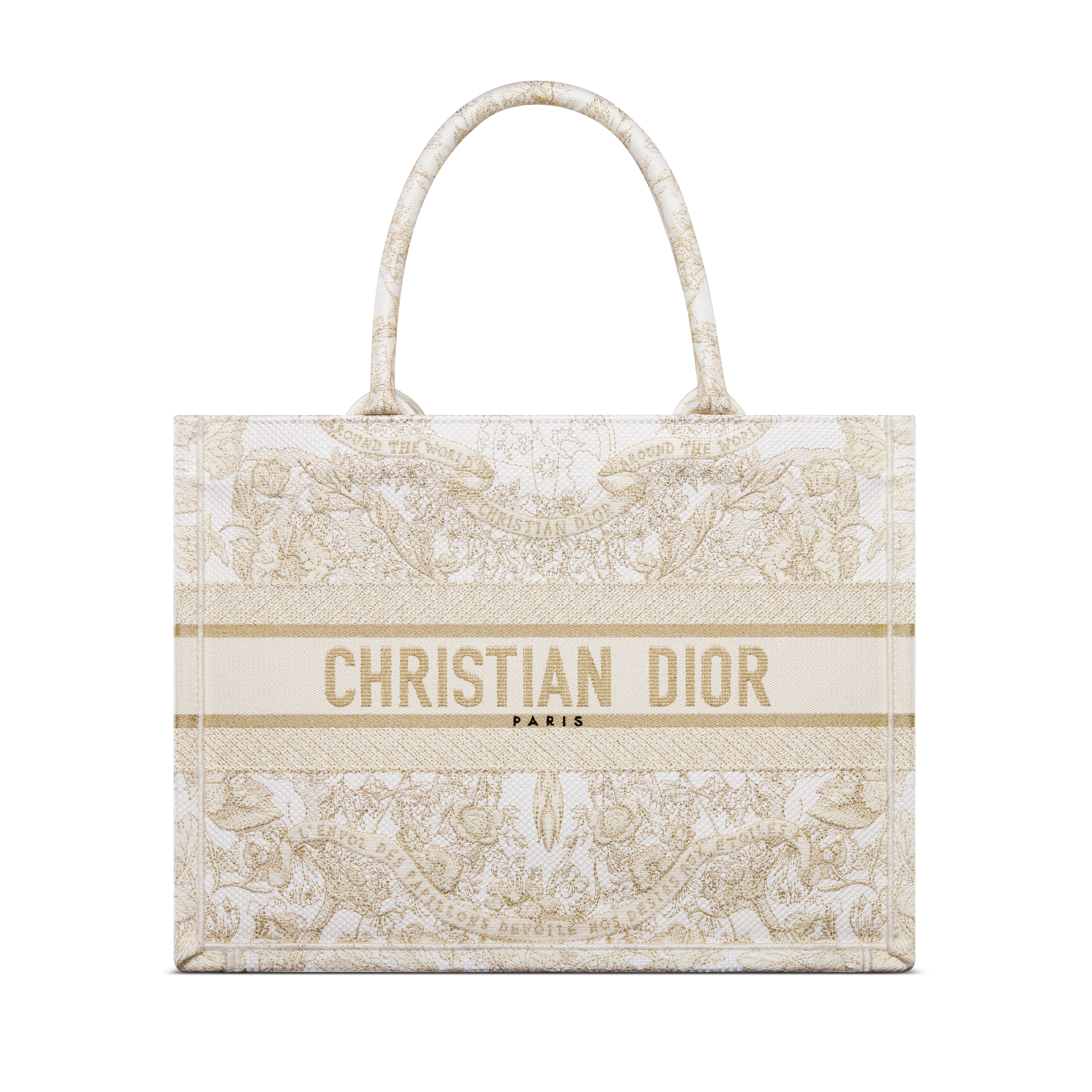 DIOR | Dior Book Tote バッグ ミディアム Butterfly Around The World ...