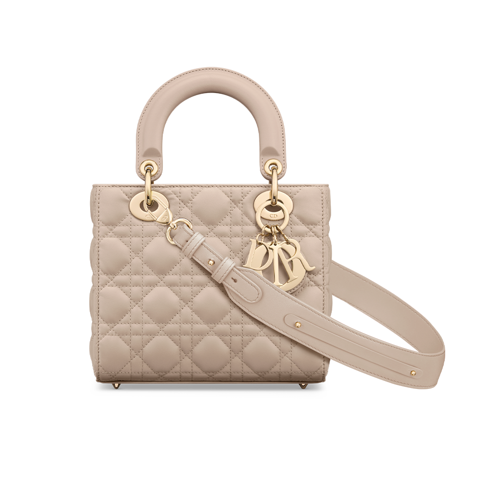 Lady dior sale bag lambskin