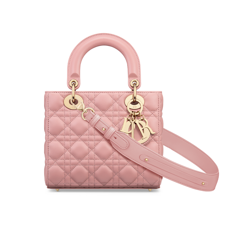 Small 30 Montaigne Avenue Bag Antique Pink Box Calfskin, DIOR in 2023