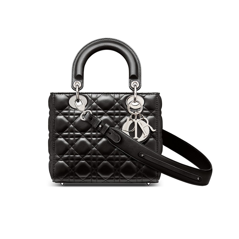 Dior lady best sale bag silver