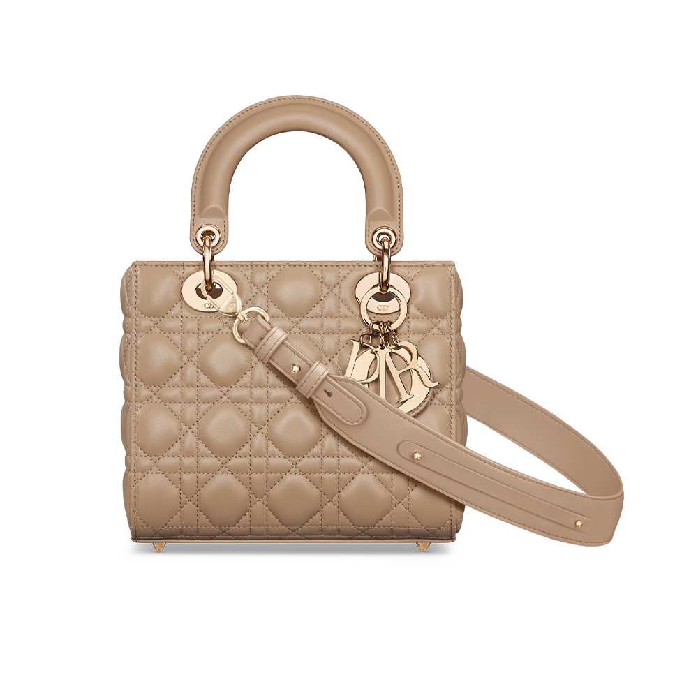 Lady cheap dior leather