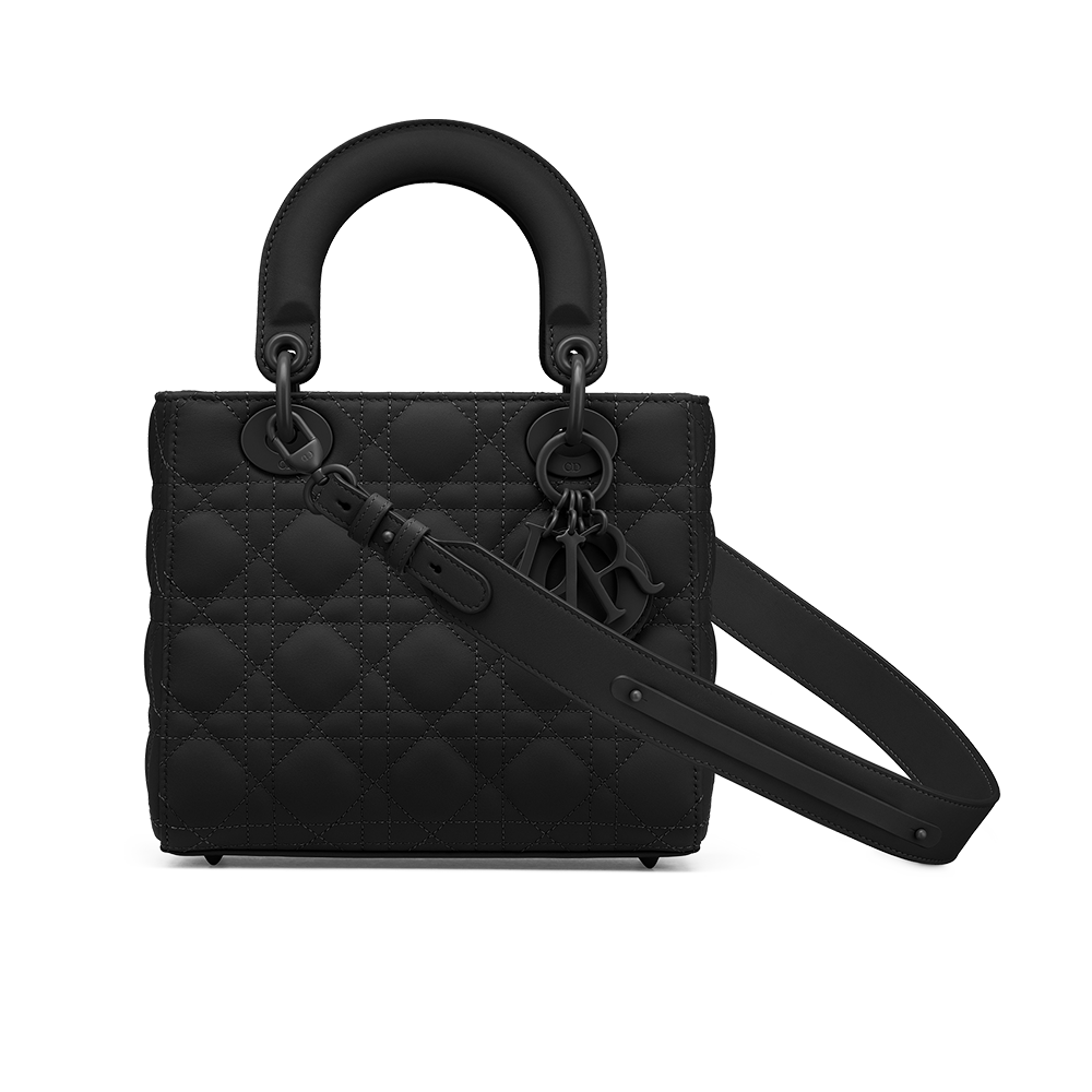 mini lady dior bag black